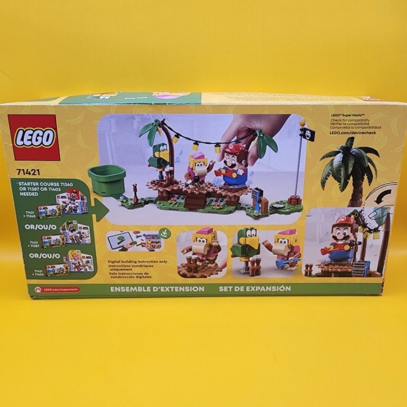 New- LEGO Super Mario 71421 Dixie Kong's Jungle Jam Expansion Set - Picture 2 of 3